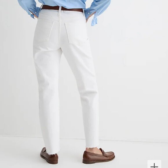 J. Crew White Denim Size 32 - NEW WITH TAGS - Picture 2 of 5